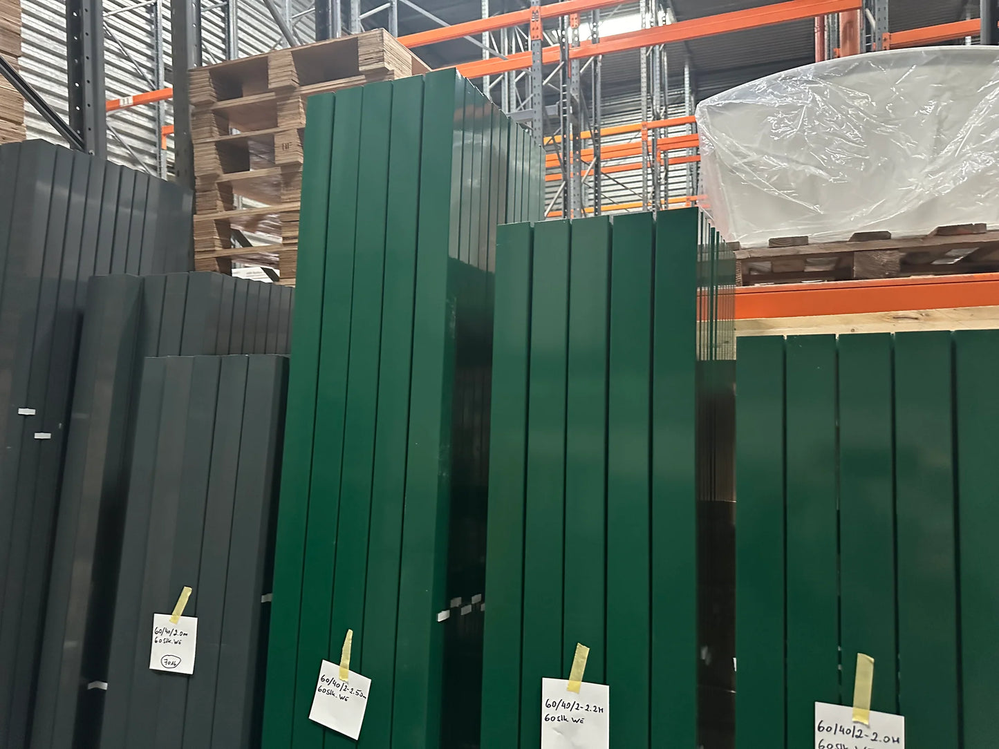 EVEX 3D Zaunpfosten 60x40 mm für 3D-Mattenzäune